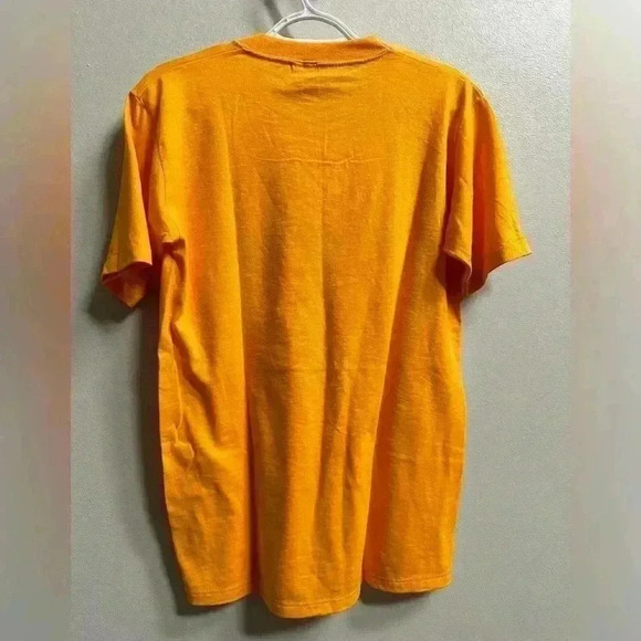 NEW | Vintage 80s Jerzee by Russell Single Stitch T-Shirt | Mustard | Unisex M - Picture 7 of 7